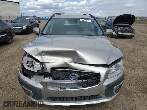 2014 Volvo XC70 T6 with VIN YV4902BZXE1180004, listed as a Copart auction lot 52822974 with 190,631 mi miles and Salvage Title. Bid and sale history available at DreamBid. Image 5.