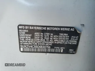 2016 BMW X5 M z VIN 5YMKT6C52G0R79404, wystawiony jako Copart lot #54587105 z przebiegiem 89 465 mil mil oraz Szkoda całkowita • Salvage title. Historia ofert i sprzedaży dostępna na DreamBid. Obrazek 13.