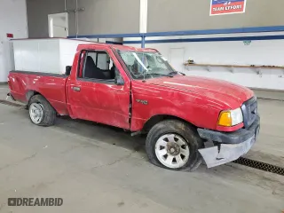 2004 Ford Ranger XL with VIN 1FTYR10D64PA81004, listed as a Copart auction lot 51104525 with 196,552 mi miles and Clean Title. Bid and sale history available at carsss.com. Image 4.