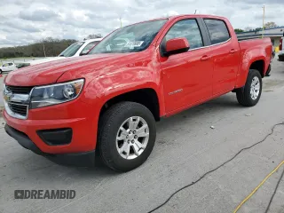 2019 Chevrolet Colorado 4WD LT with VIN 1GCGTCENXK1301058, listed as a Copart auction lot 51379995 with 68,486 mi miles and Salvage title. Bid and sale history available at DreamBid. Image 1.