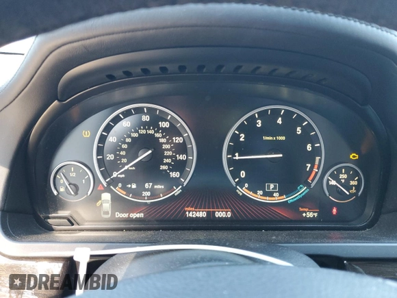 2010 BMW 7 Series 750Li with VIN WBAKB8C52ACY63372, listed as a Copart auction lot 49962145 with 142,480 mi miles and Clean title. Bid and sale history available at DreamBid. Image 9.