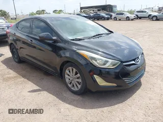 2014 Hyundai Elantra SE z VIN KMHDH4AE2EU071952, wystawiony jako IAAI lot #42441447 z przebiegiem 158 921 mil mil oraz . Historia ofert i sprzedaży dostępna na DreamBid. Obrazek 1.