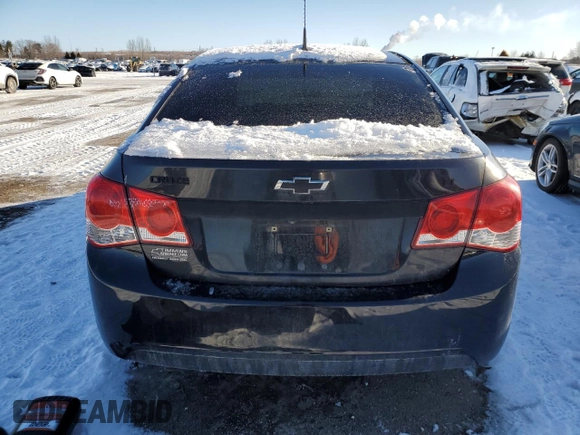 2013 Chevrolet Cruze 1LT with VIN 1G1PC5SB0D7170009, listed as a Copart auction lot 43739295 with 0 mi miles and Clean Title. Bid and sale history available at carsss.com. Image 6.