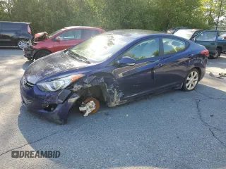 2013 Hyundai Elantra GLS z VIN 5NPDH4AE6DH245759, wystawiony jako Copart lot #58618635 z przebiegiem 129 738 mil mil oraz Tytuł czysty. Historia ofert i sprzedaży dostępna na DreamBid. Obrazek 1.