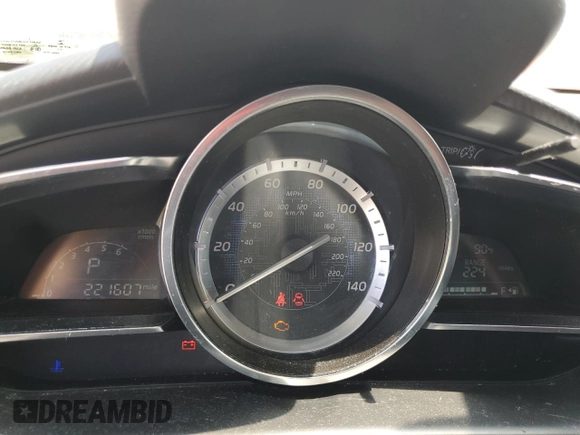 2016 Scion iA with VIN 3MYDLBZV6GY107848, listed as a Copart auction lot 56114905 with 221,607 mi miles and Clean Title. Bid and sale history available at DreamBid. Image 9.