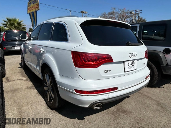 2013 Audi Q7 3.0L TDI Prestige with VIN WA1VMBFE8DD010258, listed as a Copart auction lot 76371724 with 127,419 mi miles and Clean Title. Bid and sale history available at carsss.com. Image 3.