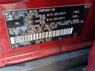 2023 Toyota Venza LE with VIN JTEAAAAH3PJ150910, listed as a Copart auction lot 73696004 with 9,811 mi miles and Salvage Title. Bid and sale history available at carsss.com. Image 15.
