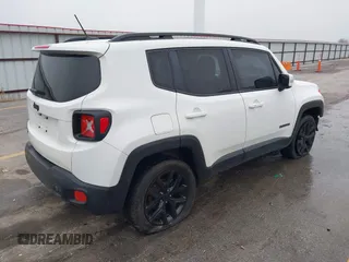 2017 Jeep Renegade Latitude with VIN ZACCJBBB3HPE71456, listed as a IAAI auction lot 41202372 with 72,552 mi miles. Bid and sale history available at carsss.com. Image 4.