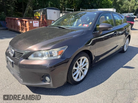 2013 Lexus CT 200h with VIN JTHKD5BHXD2163082, listed as a Copart auction lot 65845005 with 187,941 mi miles and Clean title. Bid and sale history available at DreamBid. Image 2.