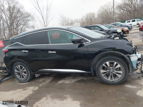 2016 Nissan Murano SL with VIN 5N1AZ2MH9GN164961, listed as a IAAI auction lot 41801749 with 144,198 mi miles. Bid and sale history available at carsss.com. Image 13.