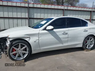 2014 Infiniti Q50 Premium with VIN JN1BV7ARXEM706864, listed as a IAAI auction lot 41787396 with 143,726 mi miles. Bid and sale history available at carsss.com. Image 18.