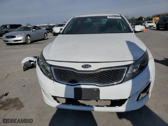 2015 Kia Optima LX with VIN 5XXGM4A75FG375539, listed as a Copart auction lot 87939655 with 80,398 mi miles and Clean Title. Bid and sale history available at carsss.com. Image 5.