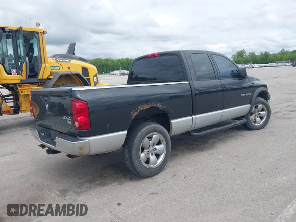 2007 Dodge 1500 ST with VIN 1D7HU18P37J563892, listed as a IAAI auction lot 42143319 with 191,432 mi miles and . Bid and sale history available at DreamBid. Image 4.