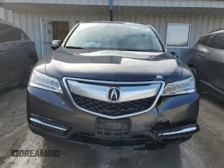 2014 Acura MDX Tech Pkg with VIN 5FRYD4H4XEB004151, listed as a Copart auction lot 47760945 with 117,025 mi miles and Salvage Title. Bid and sale history available at carsss.com. Image 5.