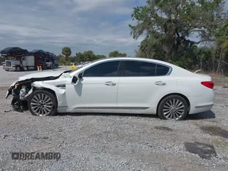 2015 Kia K900 Luxury with VIN KNALW4D44F6018536, listed as a IAAI auction lot 41795388 with 83,188 mi miles. Bid and sale history available at carsss.com. Image 15.