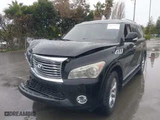2011 Infiniti QX56 7-passenger with VIN JN8AZ2NE1B9001378, listed as a IAAI auction lot 41681581 with NaN miles. Bid and sale history available at carsss.com. Image 17.