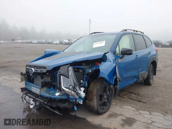 2024 Subaru Forester Wilderness with VIN JF2SKAJC2RH523375, listed as a IAAI auction lot 42219885 with 4,546 mi miles and . Bid and sale history available at DreamBid. Image 17.