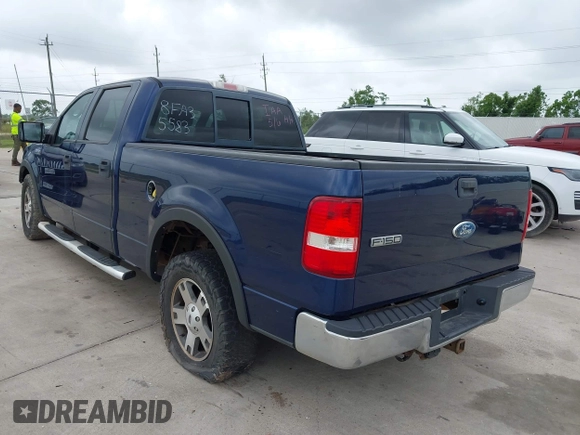 2008 Ford F-150 XLT with VIN 1FTPW12V88FA35583, listed as a IAAI auction lot 42182553 with 233,900 mi miles and . Bid and sale history available at DreamBid. Image 3.