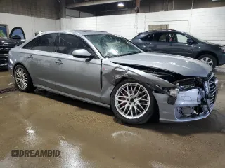 2016 Audi A6 Prestige z VIN WAUHGAFC1GN080778, wystawiony jako Copart lot #60999185 z przebiegiem 62 447 mil mil oraz Szkoda całkowita • Salvage title. Historia ofert i sprzedaży dostępna na DreamBid. Obrazek 4.