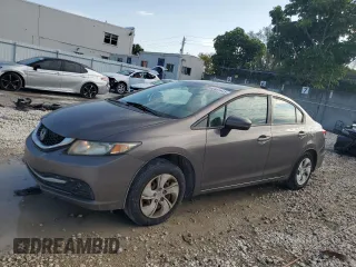 2014 Honda Civic Sedan LX with VIN 19XFB2F5XEE042709, listed as a Copart auction lot 52401415 with 149,168 mi miles and Salvage Title. Bid and sale history available at carsss.com. Image 1.