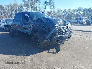 2024 Chevrolet Silverado 1500 Custom with VIN 1GCPABEK6RZ350551, listed as a IAAI auction lot 41732434 with 8,349 mi miles and . Bid and sale history available at DreamBid. Image 1.