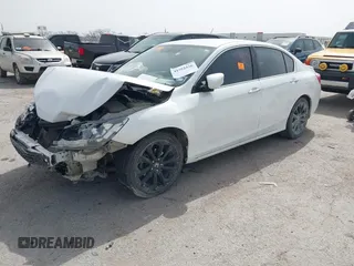 2015 Honda Accord Sport with VIN 1HGCR2F58FA078872, listed as a IAAI auction lot 41752326 with Not Provided miles and . Bid and sale history available at DreamBid. Image 2.