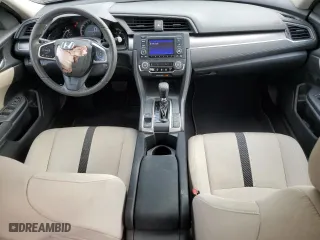 2017 Honda Civic Sedan LX with VIN 19XFC2F54HE048782, listed as a Copart auction lot 81576724 with 23,235 mi miles and Salvage Title. Bid and sale history available at carsss.com. Image 8.