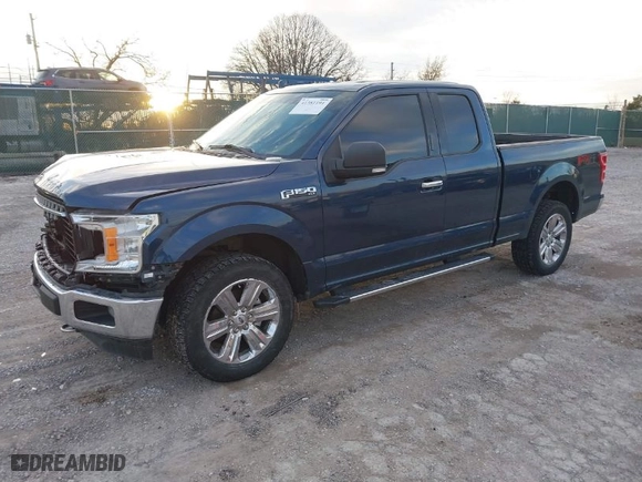 2018 Ford F-150 XL with VIN 1FTFX1EG0JKC78971, listed as a IAAI auction lot 41381191 with 93,259 mi miles. Bid and sale history available at carsss.com. Image 2.