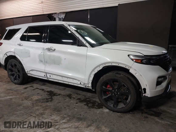 2020 Ford Explorer ST with VIN 1FM5K8GC5LGB55780, listed as a IAAI auction lot 41158868 with 60,462 mi miles and . Bid and sale history available at DreamBid. Image 1.