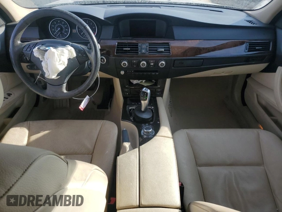 2010 BMW 5 Series 528i xDrive with VIN WBANV1C53AC445348, listed as a Copart auction lot 85773804 with 146,573 mi miles and Salvage Title. Bid and sale history available at carsss.com. Image 8.