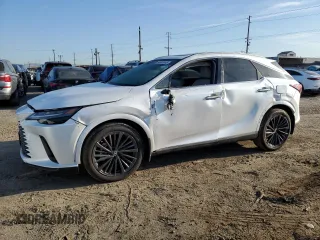 2024 Lexus RX with VIN 2T2BBMCA3RC060822, listed as a Copart auction lot 50063055 with 838 mi miles and Salvage Title. Bid and sale history available at carsss.com. Image 1.