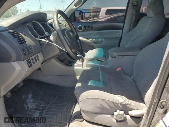 2010 Toyota Tacoma with VIN 3TMMU4FNXAM018889, listed as a Copart auction lot 53486235 with 254,070 mi miles and Salvage Title. Bid and sale history available at carsss.com. Image 7.