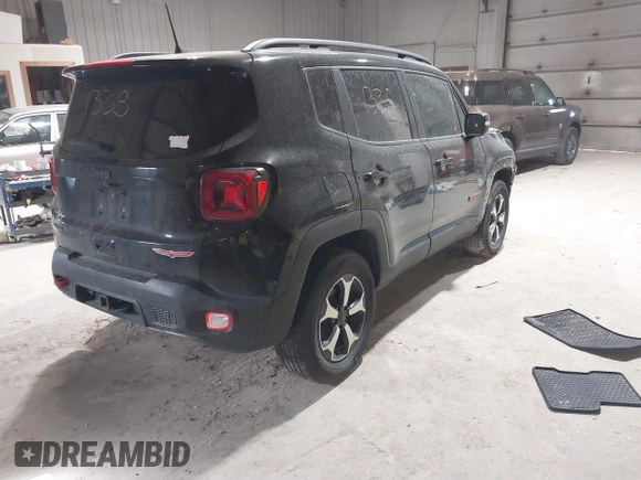 2019 Jeep Renegade Trailhawk z VIN ZACNJBC11KPJ92963, wystawiony jako IAAI lot #41811338 z przebiegiem 95 852 mil mil oraz . Historia ofert i sprzedaży dostępna na DreamBid. Obrazek 4.