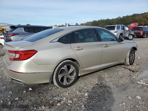 2019 Honda Accord Sedan EX 1.5T with VIN 1HGCV1F44KA010821, listed as a Copart auction lot 83458494 with 93,315 mi miles and Salvage Title. Bid and sale history available at carsss.com. Image 3.