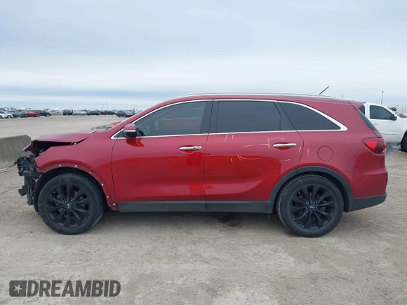2020 Kia Sorento EX V6 with VIN 5XYPH4A5XLG710627, listed as a IAAI auction lot 41636638 with 166,073 mi miles. Bid and sale history available at carsss.com. Image 15.