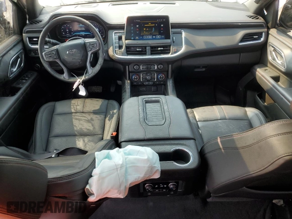 2022 Chevrolet Tahoe RST z VIN 1GNSCRKD2NR169077, wystawiony jako Copart lot #44983695 z przebiegiem 24 649 mil mil oraz Szkoda całkowita • Salvage title. Historia ofert i sprzedaży dostępna na DreamBid. Obrazek 8.