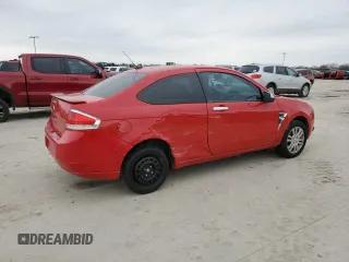 2008 Ford Focus SE with VIN 1FAHP33N48W287638, listed as a Copart auction lot 45018935 with 134,741 mi miles and Salvage Title. Bid and sale history available at carsss.com. Image 3.
