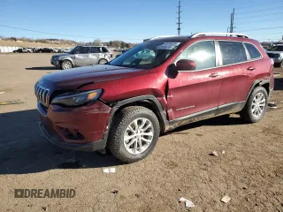 2021 Jeep Cherokee Latitude with VIN 1C4PJMCB3MD183344, listed as a Copart auction lot 88596035 with 28,201 mi miles and Salvage title. Bid and sale history available at DreamBid. Image 1.