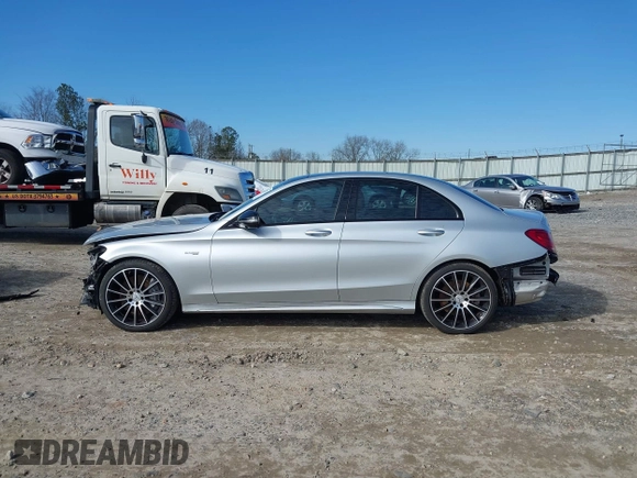 2017 Mercedes-Benz C 43 AMG with VIN 55SWF6EB8HU220830, listed as a IAAI auction lot 41287273 with 49,440 mi miles and . Bid and sale history available at DreamBid. Image 15.