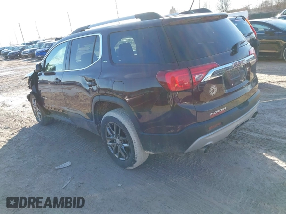 2017 GMC Acadia SLT with VIN 1GKKNMLS6HZ321860, listed as a IAAI auction lot 41679667 with 112,374 mi miles. Bid and sale history available at carsss.com. Image 3.