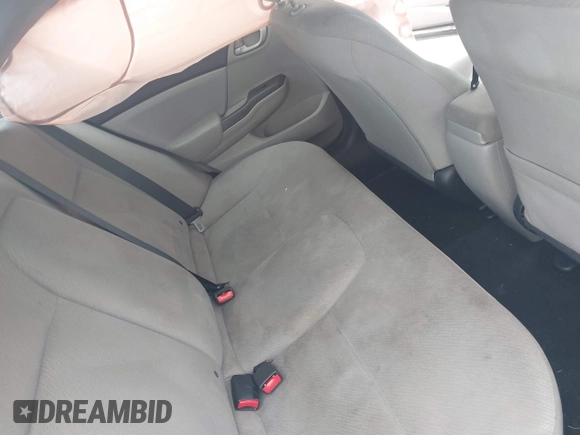 2013 Honda Civic LX with VIN 2HGFB2F54DH593805, listed as a IAAI auction lot 41561436 with 139,651 mi miles and . Bid and sale history available at DreamBid. Image 8.