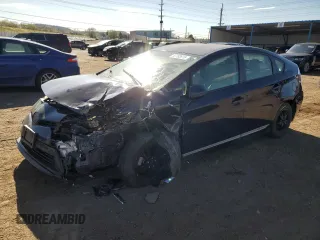 2013 Toyota Prius One with VIN JTDKN3DU8D1698558, listed as a Copart auction lot 53392615 with Not Provided miles and Salvage Title. Bid and sale history available at DreamBid. Image 1.