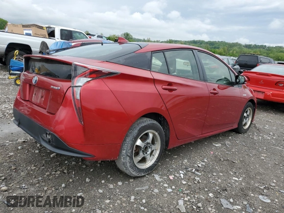 2017 Toyota Prius Two z VIN JTDKARFU5H3528034, wystawiony jako Copart lot #55118955 z przebiegiem 117 483 mil mil oraz Szkoda całkowita • Salvage title. Historia ofert i sprzedaży dostępna na DreamBid. Obrazek 3.