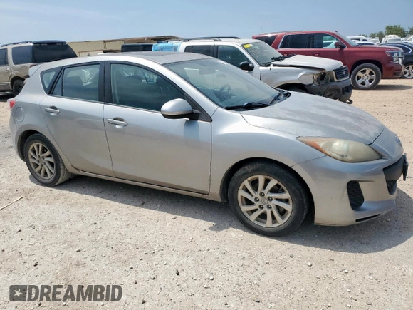 2012 Mazda 3 i Grand Touring with VIN JM1BL1M74C1596662, listed as a Copart auction lot 60022285 with 198,375 mi miles and Salvage title. Bid and sale history available at DreamBid. Image 4.