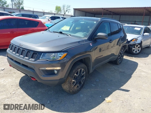 2021 Jeep Compass Trailhawk with VIN 3C4NJDDB8MT529176, listed as a IAAI auction lot 41984762 with 122,412 mi miles and . Bid and sale history available at DreamBid. Image 18.