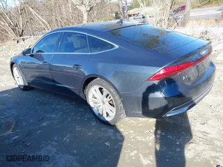 2020 Audi A7 Premium Plus with VIN WAUR2AF27LN029886, listed as a IAAI auction lot 41343921 with 23,334 mi miles. Bid and sale history available at carsss.com. Image 3.