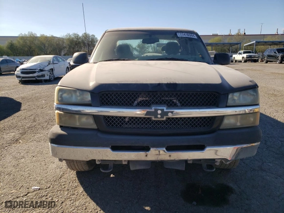 2003 Chevrolet Silverado 1500 LS with VIN 2GCEC19V631300412, listed as a Copart auction lot 77416504 with 249,043 mi miles and Salvage Title. Bid and sale history available at carsss.com. Image 5.