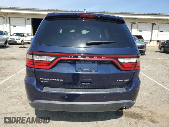2015 Dodge Durango Limited with VIN 1C4RDJDG8FC938702, listed as a Copart auction lot 51119245 with 74,445 mi miles and Salvage title. Bid and sale history available at DreamBid. Image 6.