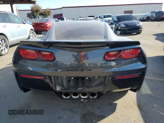 2017 Chevrolet Corvette 3LT with VIN 1G1YF2D75H5118511, listed as a Copart auction lot 43003065 with 22,883 mi miles and Salvage Title. Bid and sale history available at carsss.com. Image 6.