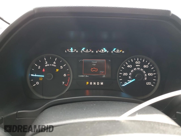 2020 Ford F-150 XL with VIN 1FTEW1EP1LKF36366, listed as a Copart auction lot 50186345 with 44,947 mi miles and Salvage Title. Bid and sale history available at DreamBid. Image 9.